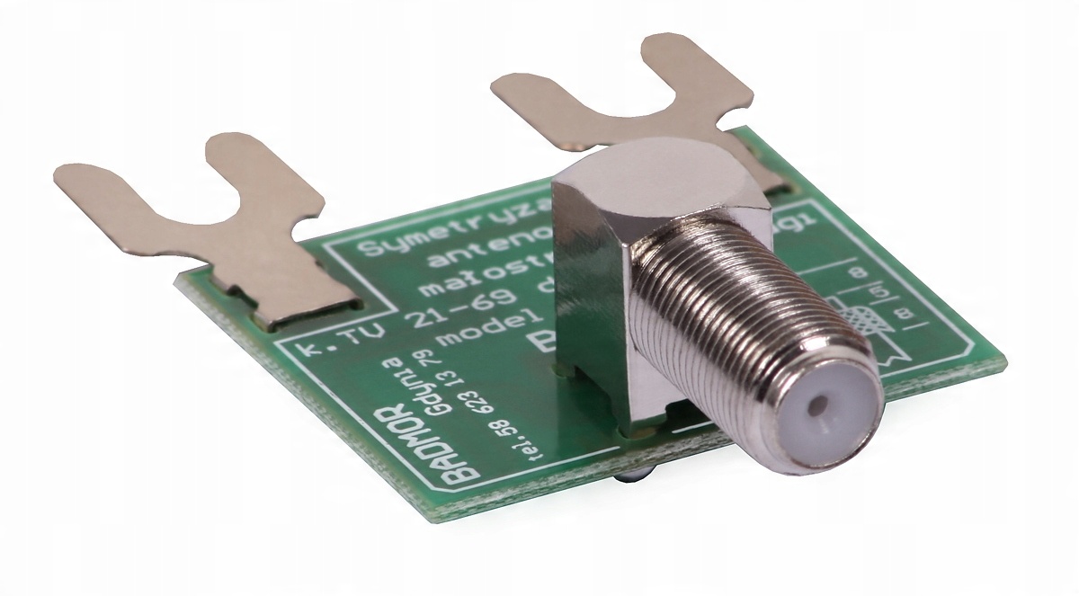 

Symetryzator antenowy k. 21-60 złącze “f”