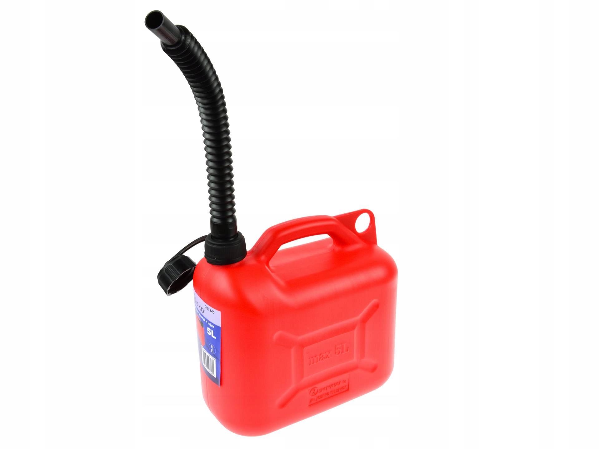 

Kanister Z Lejkiem Do Paliwa Na Paliwo 5L Lejek