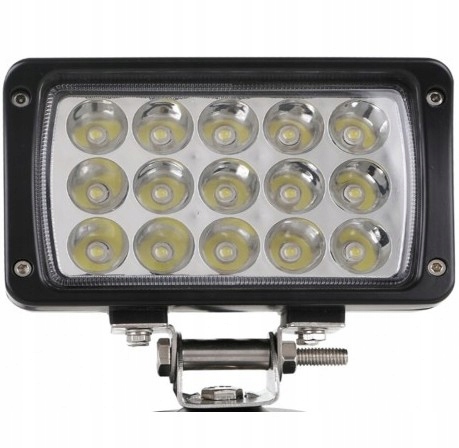Lampa robocza 15x LED 12 24V wlacznik 45W 3375LM
