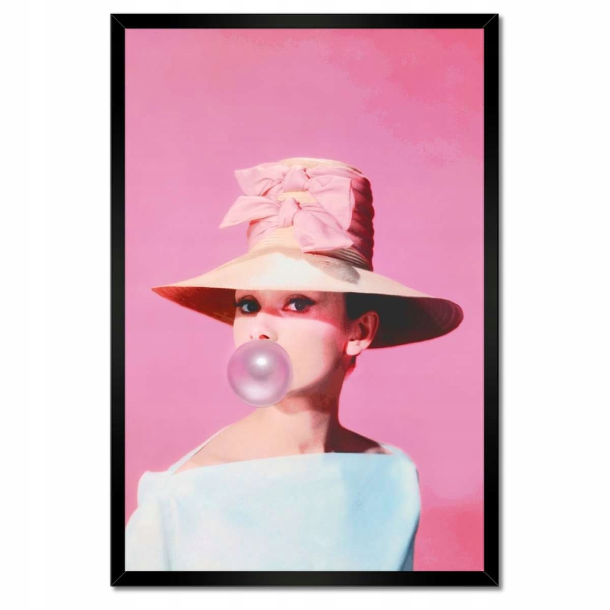 Plakáty v rámu 40x60 Audrey Hepburnová Balonovka