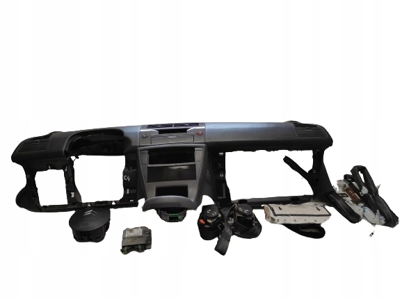 CITROEN C4 1 I 04- DESKA KONSOLA PASY PODUSZKI SENSOR 9658137980