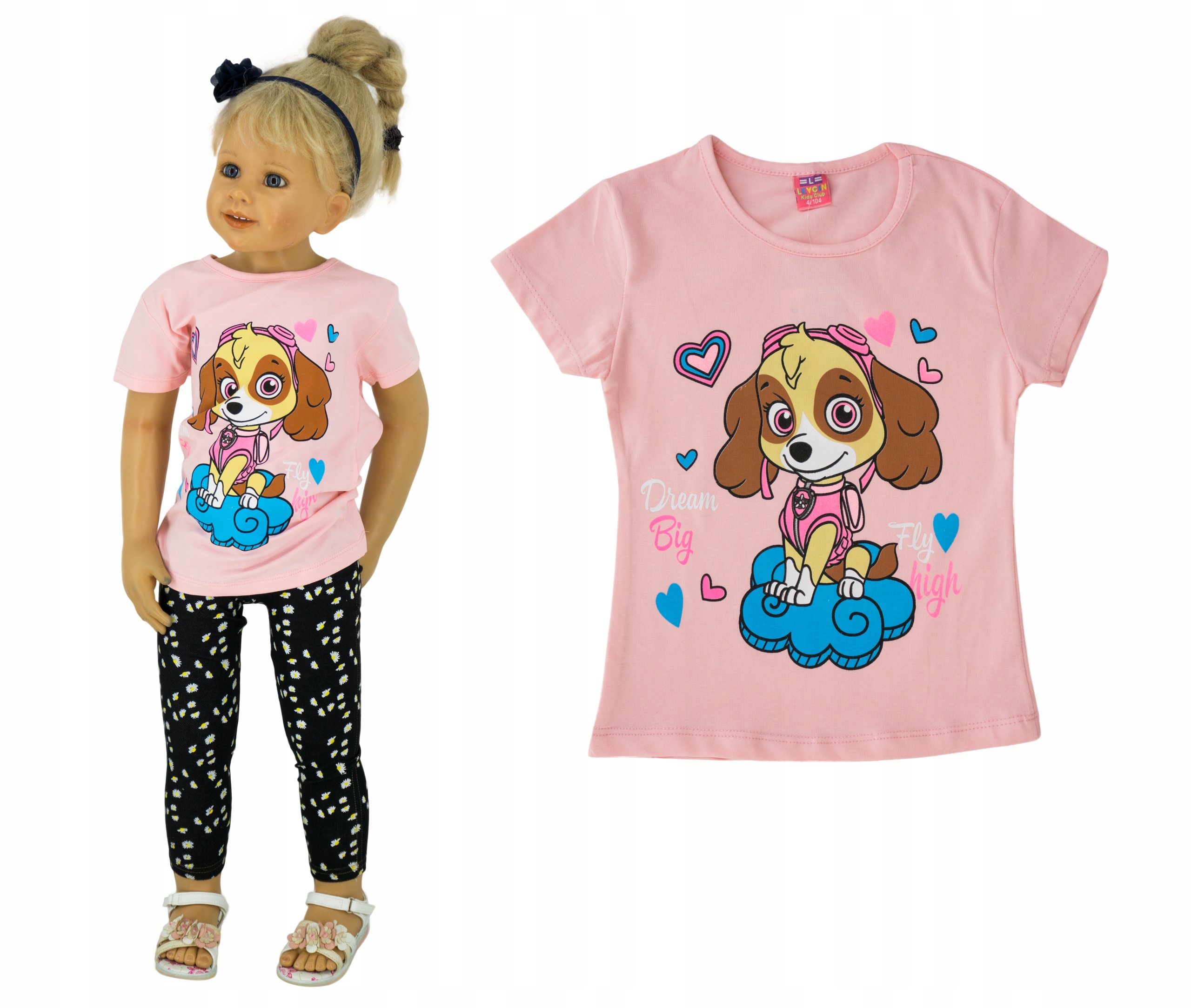 

Z126 Bluzka T-shirt koszulka piesek 128