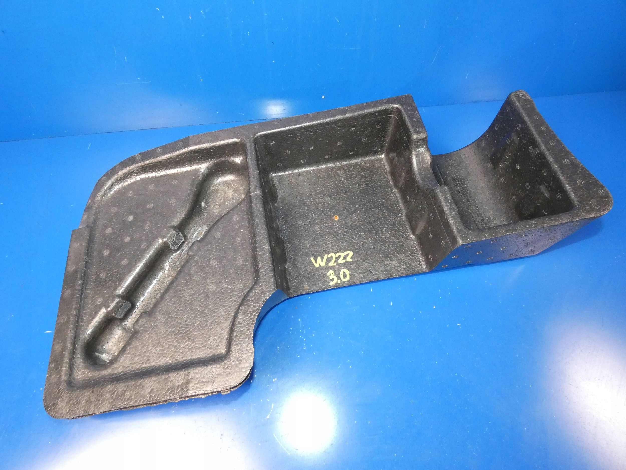 MERCEDES S KLASA W222 WKLAD polystirene boot