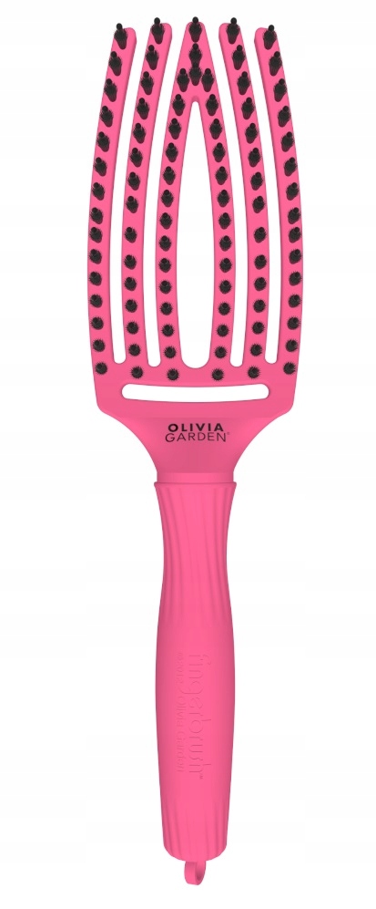 Olivia Garden Finger Brush Amour Hot Pink kartáč na rozčesávání vlasů
