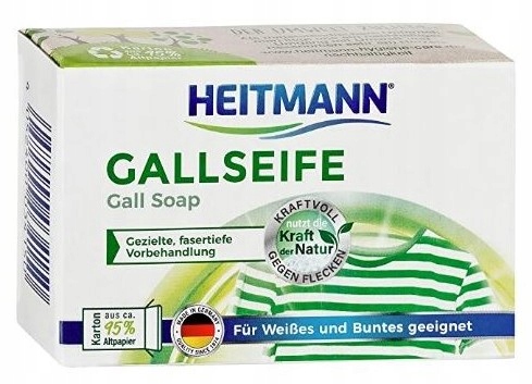 

Heitmann Galseife mydło odplamiające 100g