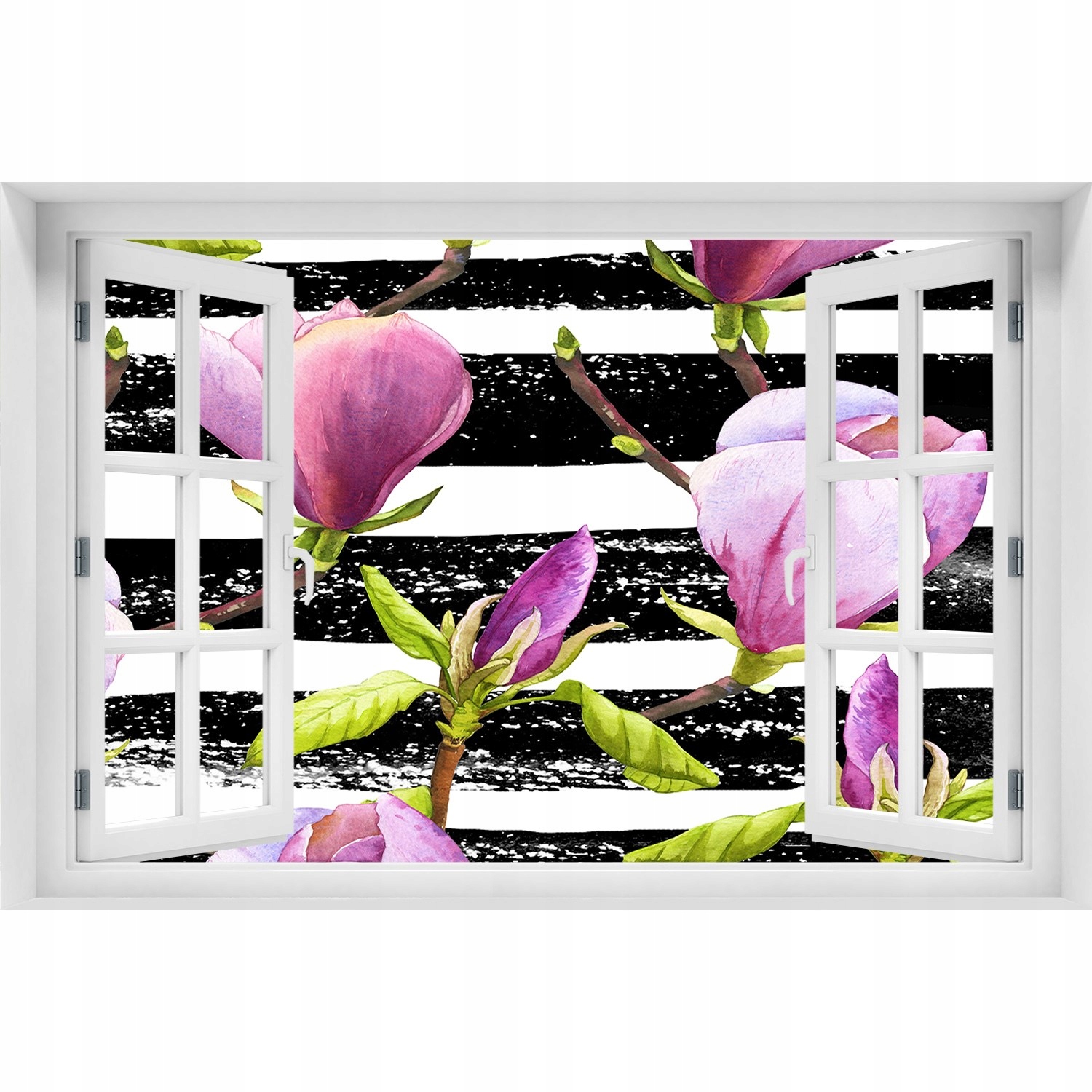 

3D Samoprzylepna Naklejka na ścianę Magnolia 90x60