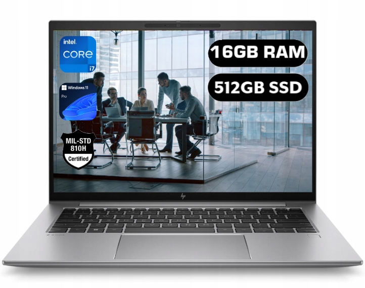 Notebook Hp Zbook G10 i7-1370P 14 jader 16/512GB 14" 1920x1200 W11P Mil-std