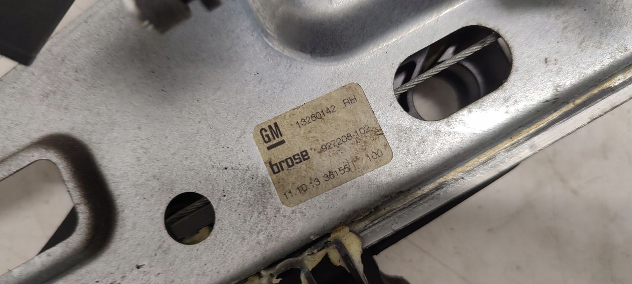 window regulator right rear part Opel Zafira C 1,6