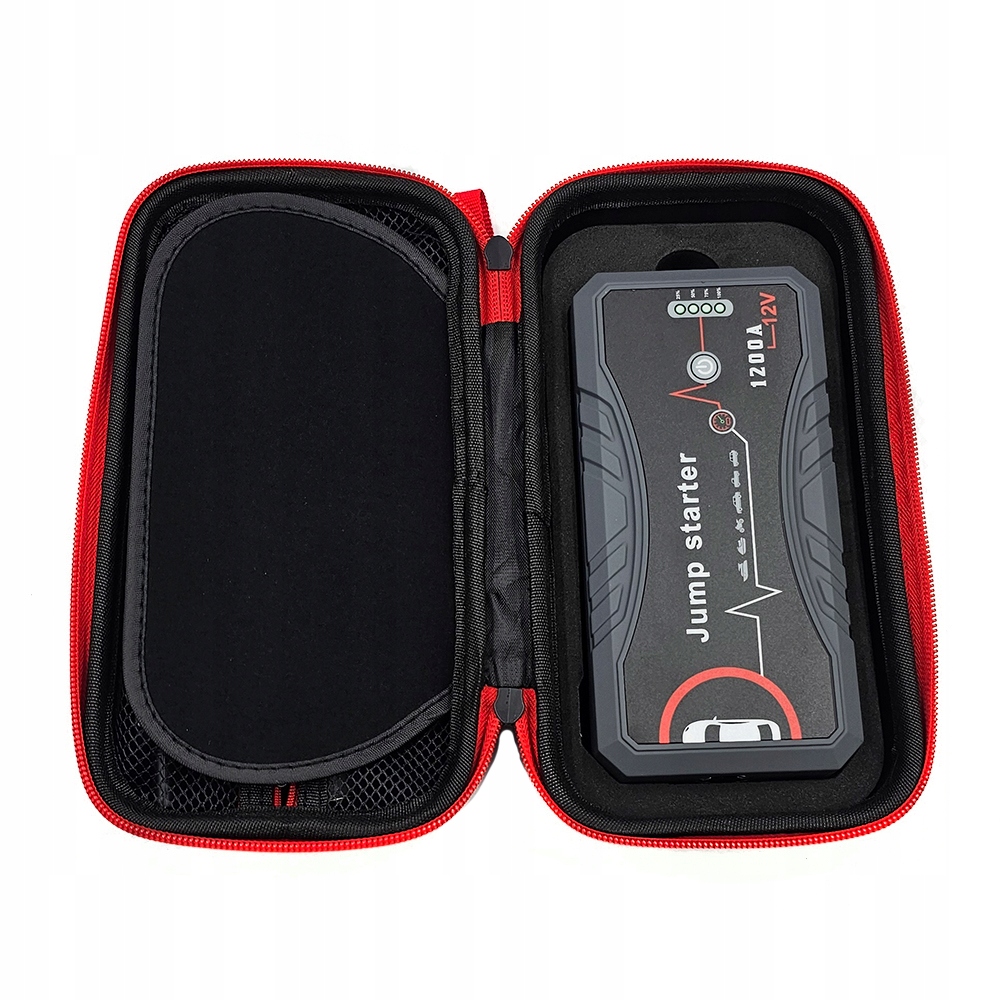ROZRUCH POWERBANK ROZRUSZNIK BOOSTER CAR JUMP STARTER 1200A LCD + ŁADOWARKA Kod producenta FUMO BOOST 12V 1200A