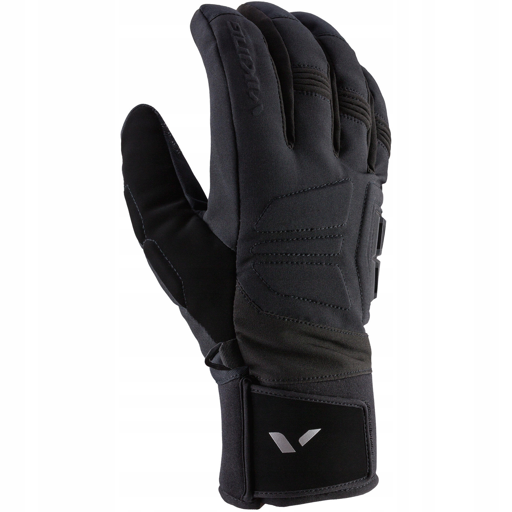 Rękawice Viking Damskie Megeve Black Zimowe Narciarskie Ciepłe 7