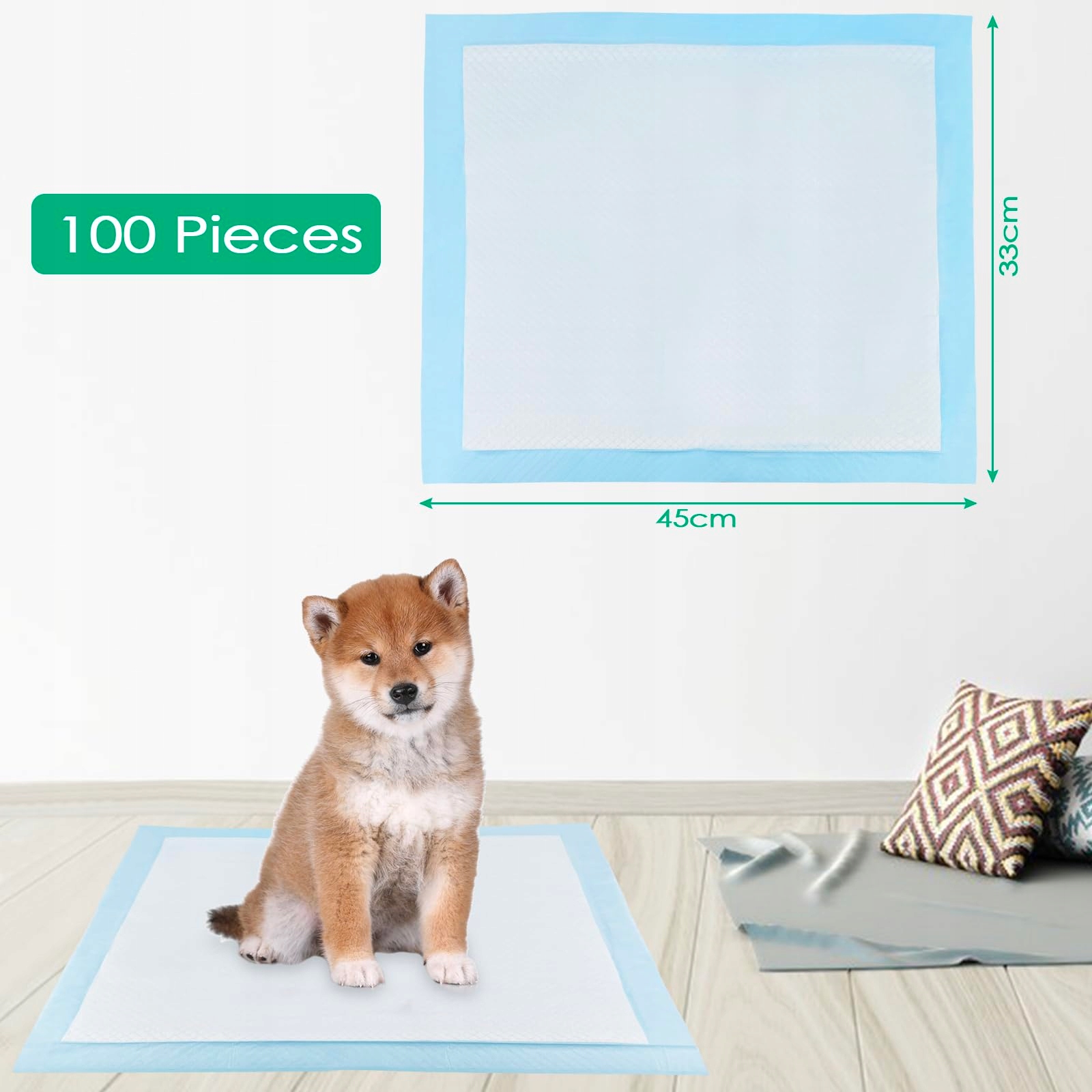 Absorpční podložky a podložky pro psy tekenewbse 100 ks