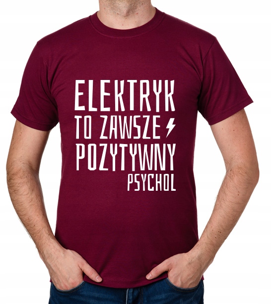 

koszulka Dla Elektryka Elektryk Pomysł prezent