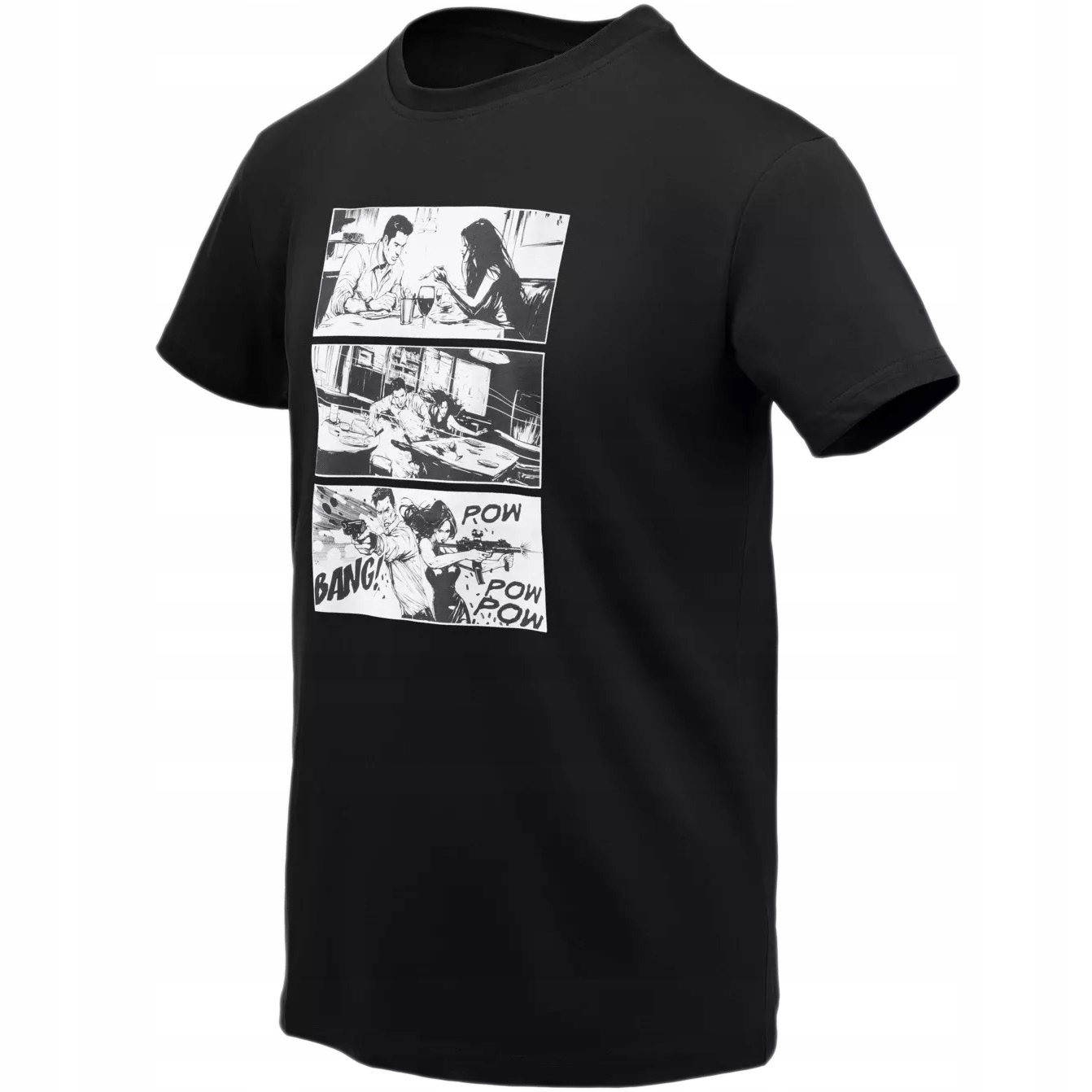 T-Shirt Męski Helikon z Nadrukiem Koszulka Bawełniana Taktyczna Regular M