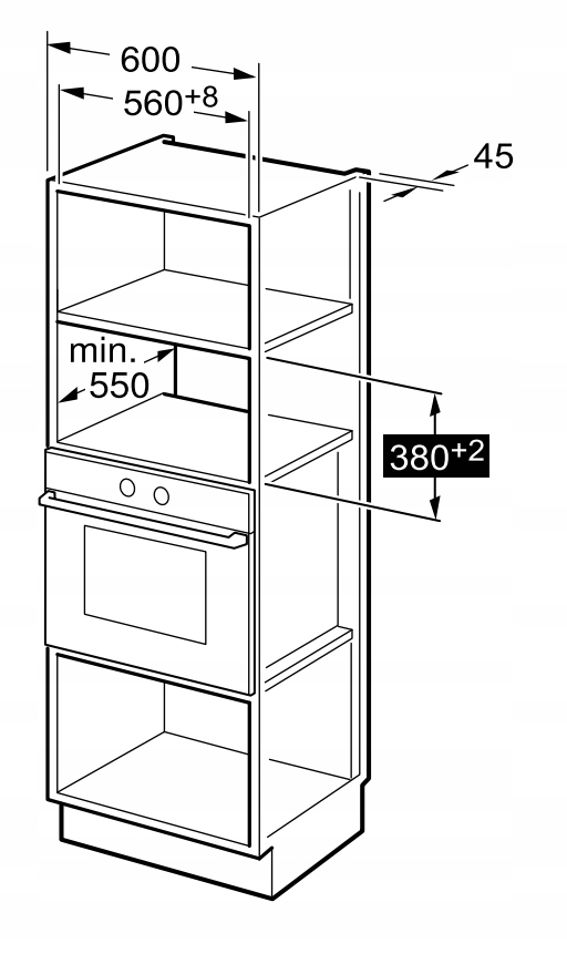 Kuchenka mikrofalowa BEKO BMGB20212B 20L 800W Pojemność 20 l