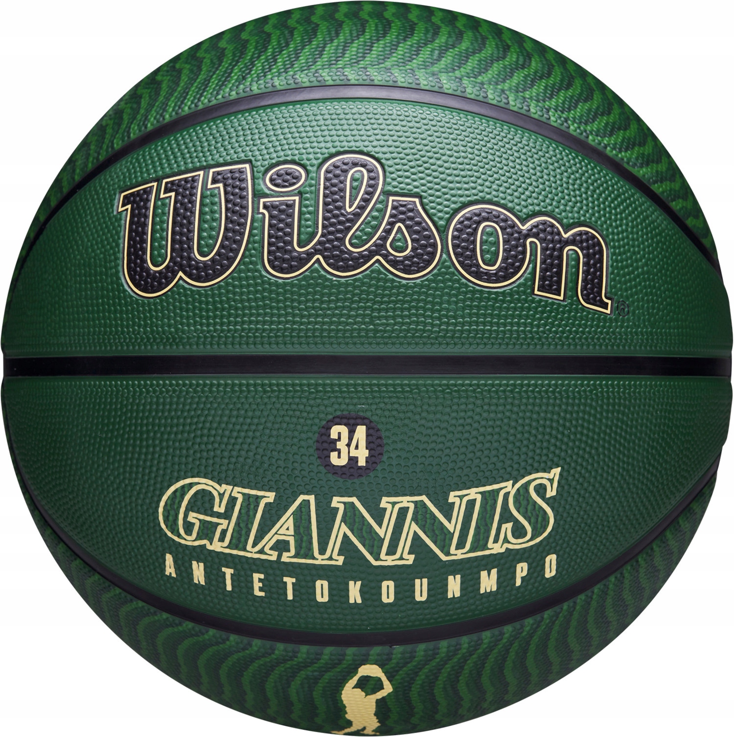 Piłka do koszykówki Wilson Player Icon Giannis Antetokounmpo Milwaukee