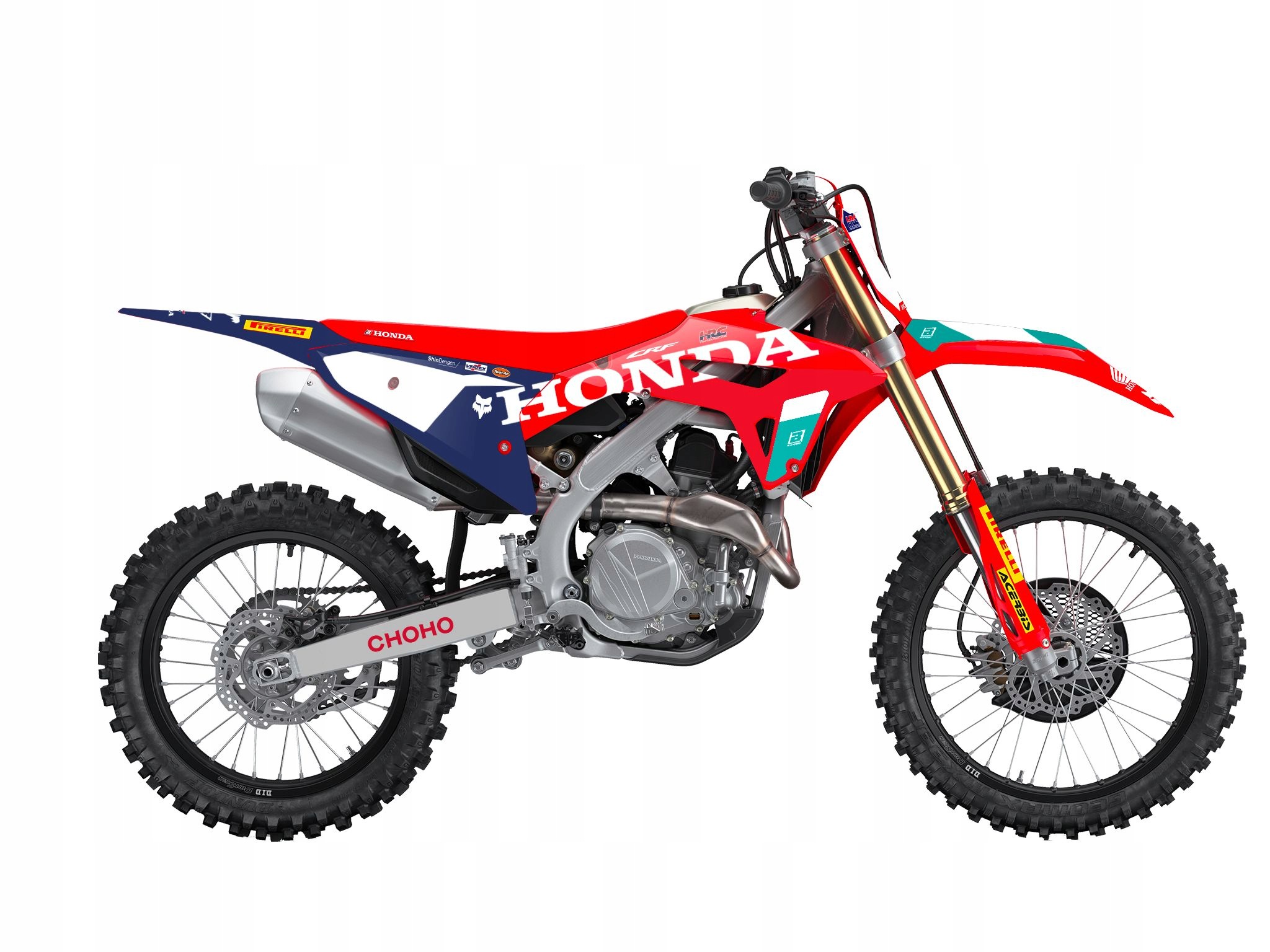 Sada Nálepiek (oklein) Honda Crf 250R '22-'24, Crf 450R '21-'24