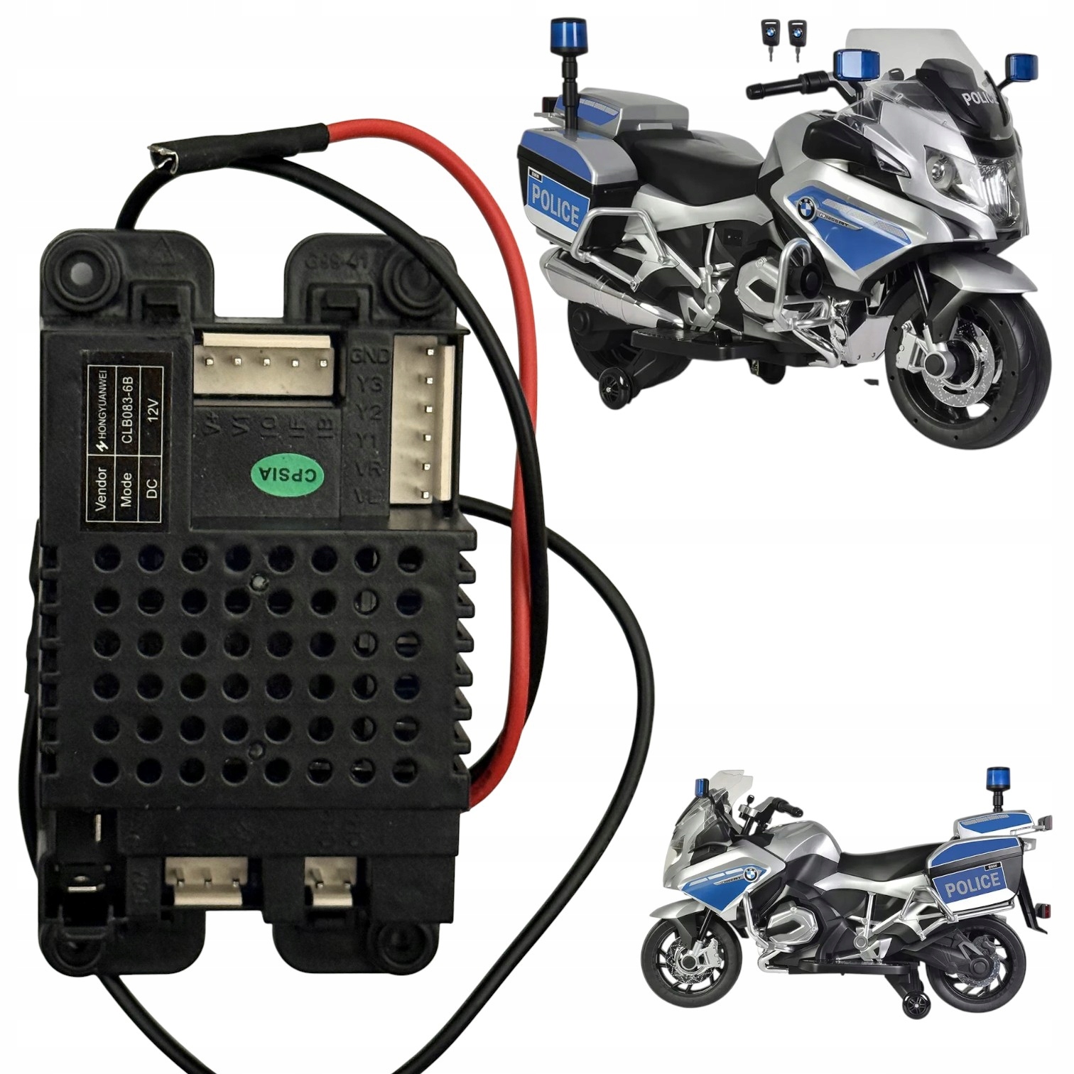 Centralka CLB083-6B moduł sterownik Motor Bmw Policja oraz innych pojazdów