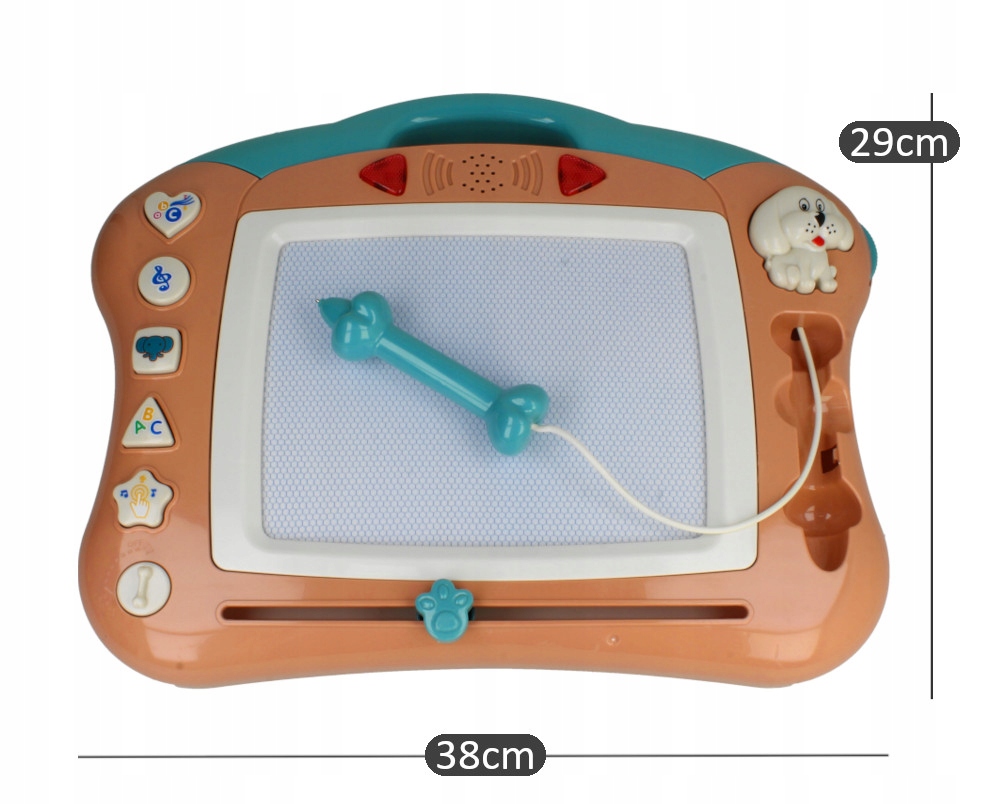 Duży ZNIKOPIS Tablica MAGNETYCZNA TABLET Kolor LED Rodzaj inny