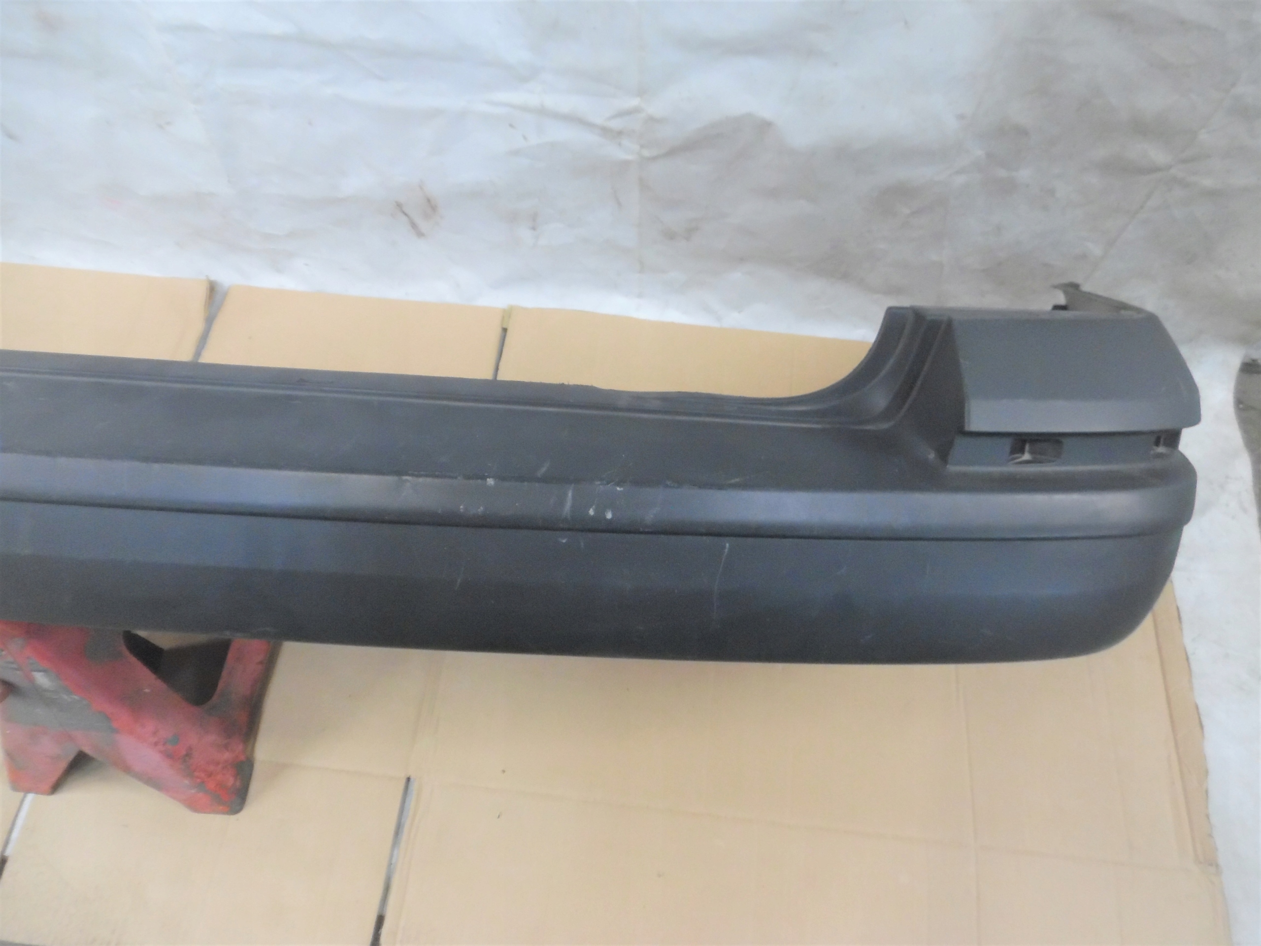 VW T6 TRANSPORTER 16- bumper rear black