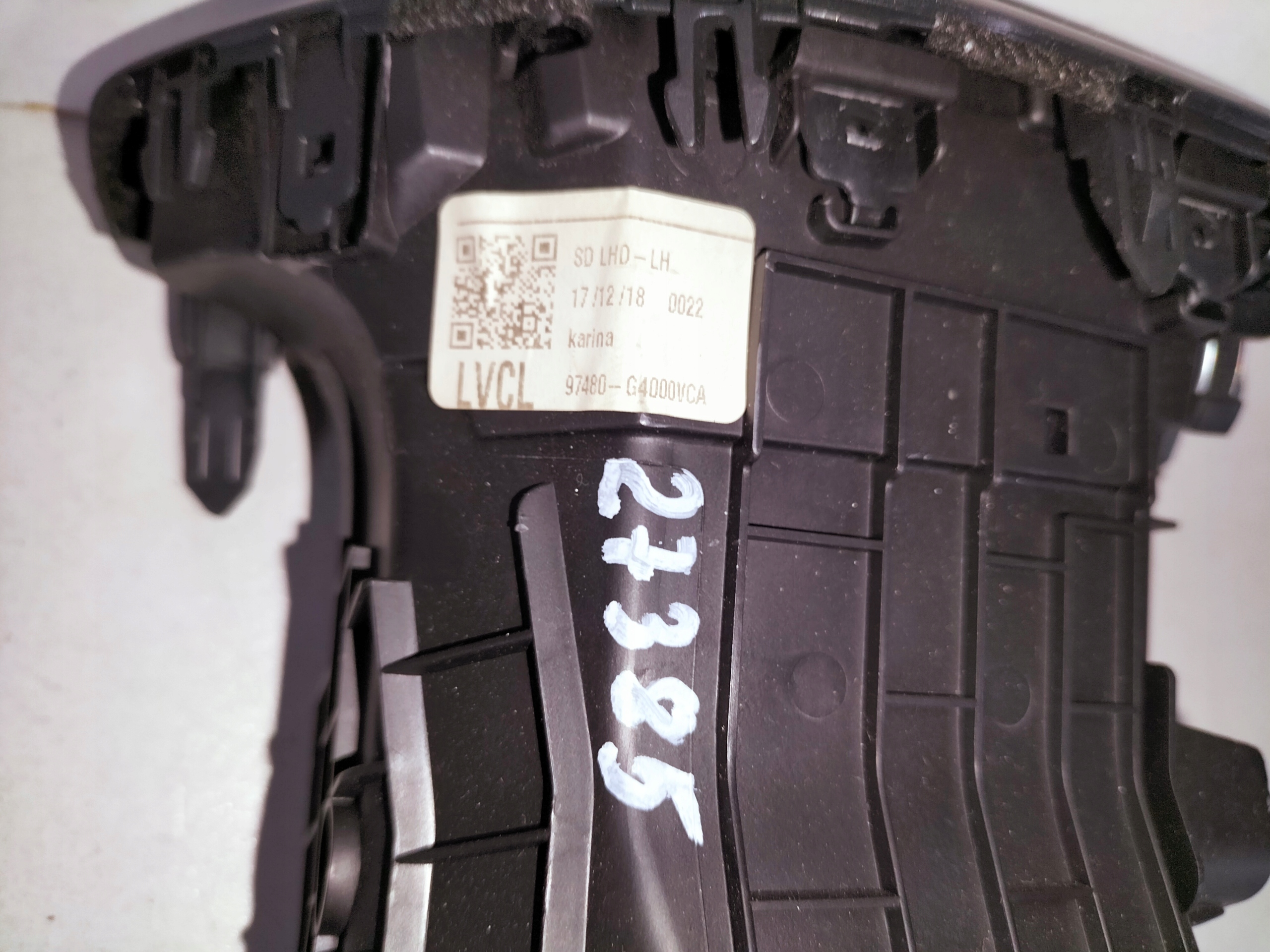 grid air conditioning devices front left HYUNDAI I30 III 17