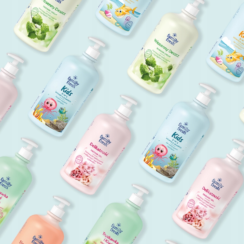 FAMILY FRESH KREMOWA MALINA MYDŁO DO RĄK REFILL 750 ML Rodzaj płyn