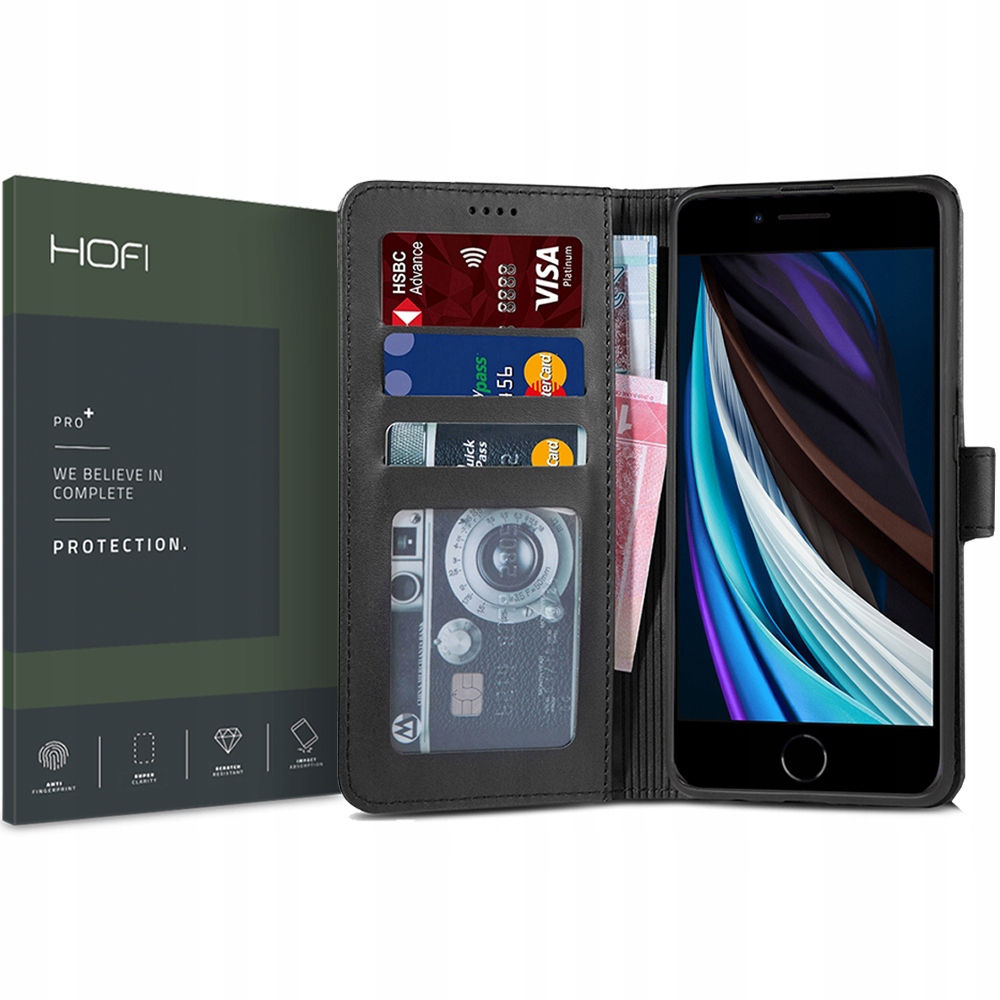 

Etui Portfel Do Iphone 7 8 Se 2020 2022 Szkło