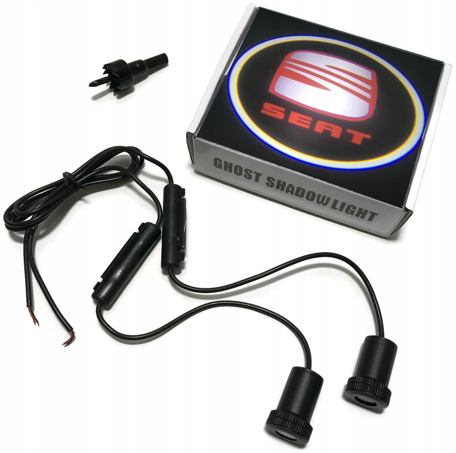 

Led Logo Projektor Seat Lampki Powitalne Drzwi 12V
