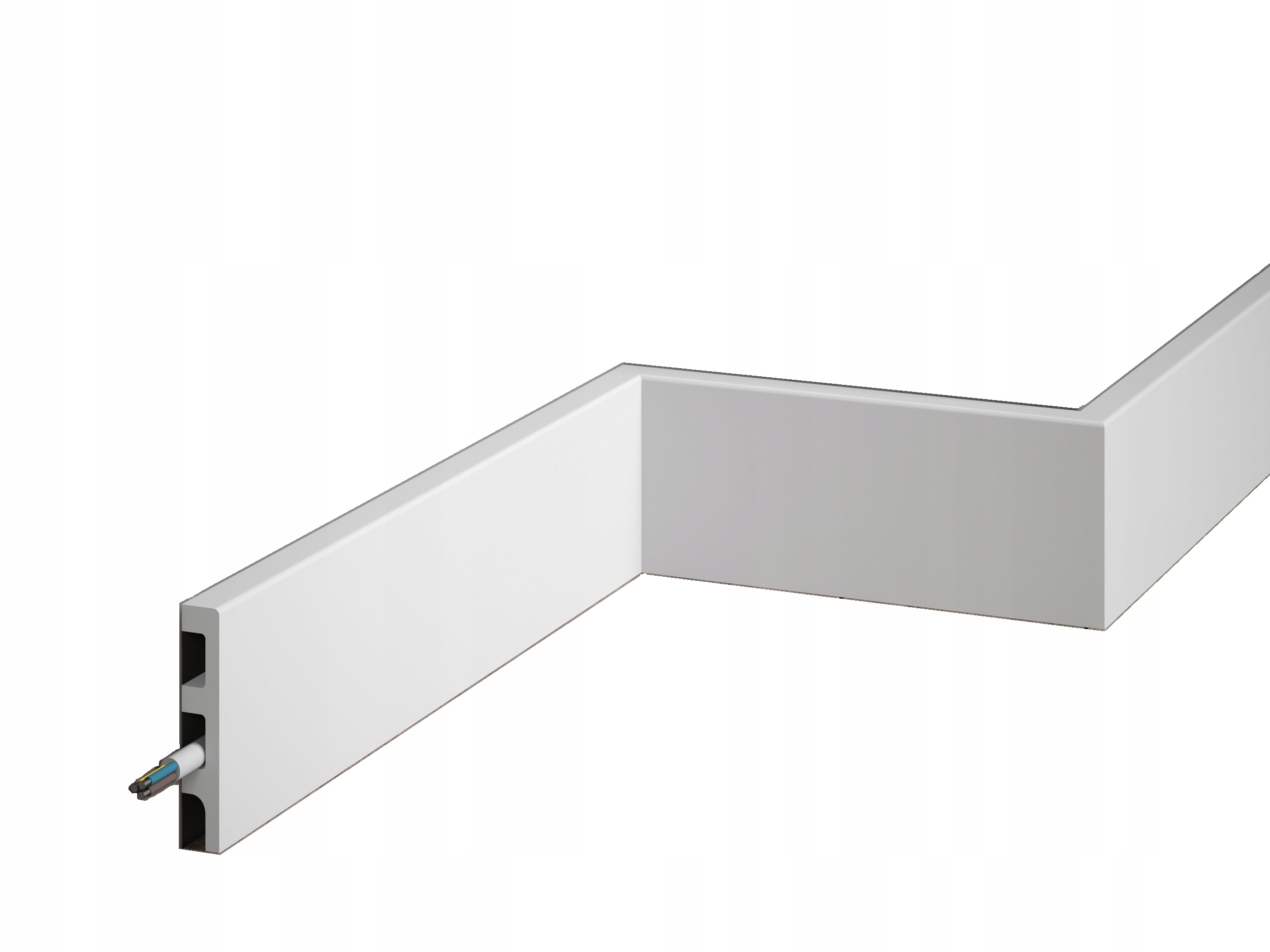 Listwa podłogowa Mardom MD014 8 cm