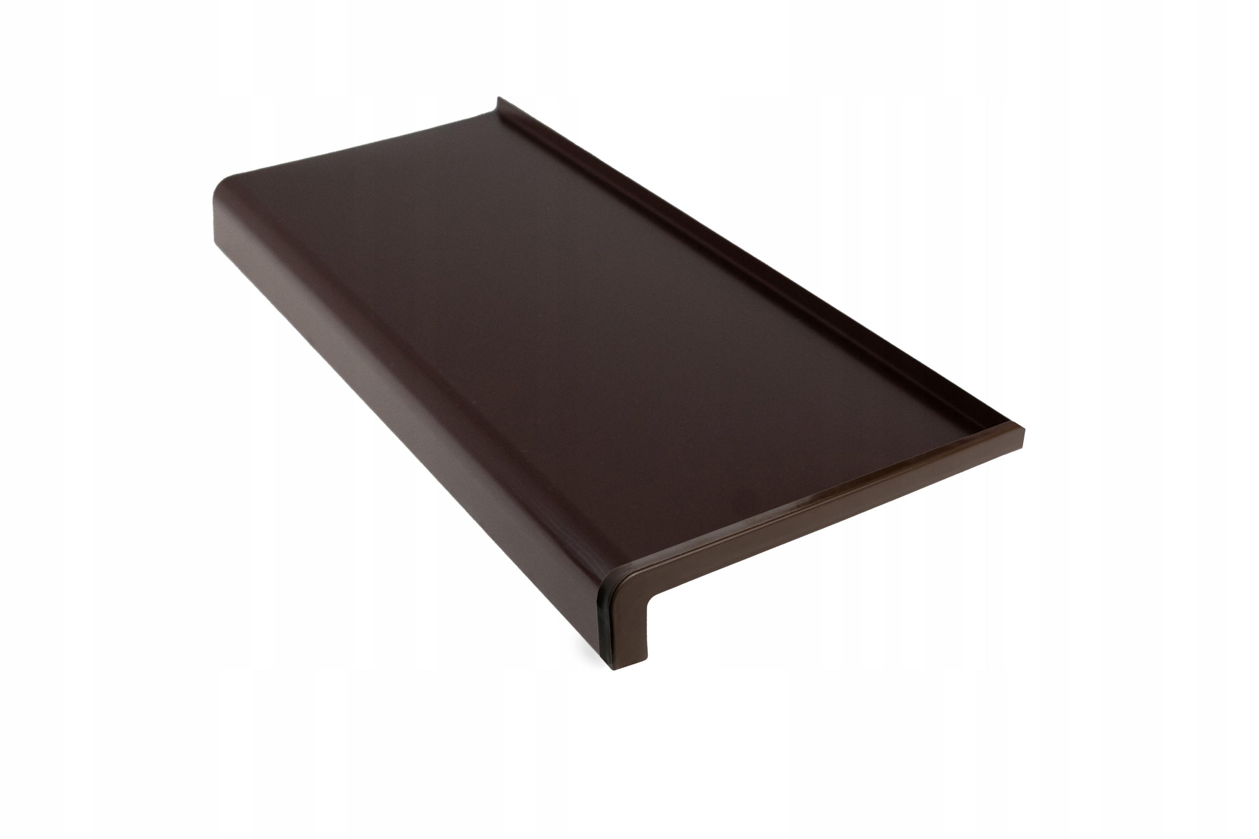 Venkovní Ocelový Parapet Bronz Ral 8017 Profil Softline 150x35 cm