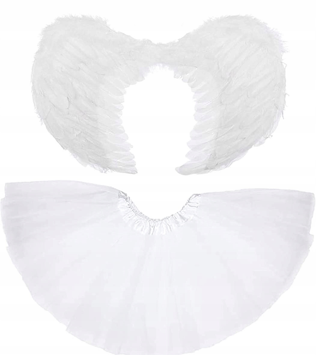 

Strój Aniołek spódniczka Skrzydła Anioła zestaw