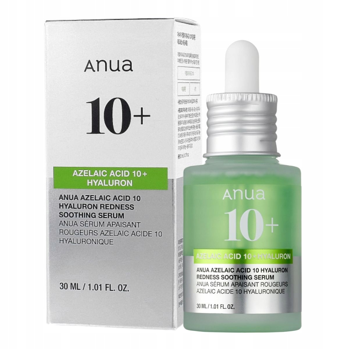 Anua Sérum s kyselinou azelaovou 10% a hyaluronem pro zklidnění zarudnutí 30 ml