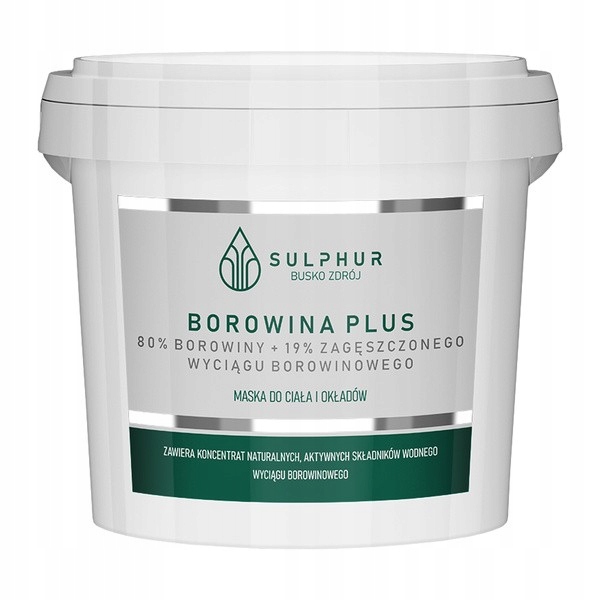 

Borowina Lecznicza Plus Pasta Borowinowa 1KG