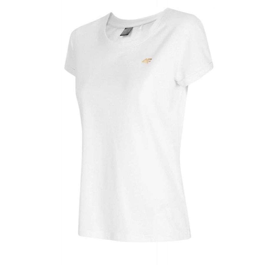 KOSZULKA DAMSKA 4F T-SHIRT PODKOSZULEK SPORTOWA NA CO DZIEŃ METALICZNE LOGO Model F582