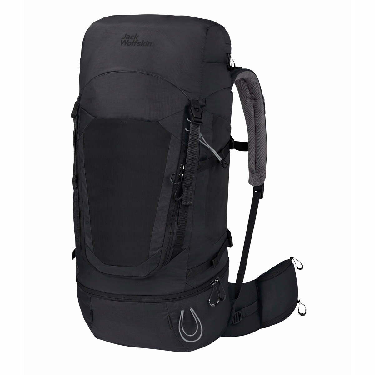 Plecak turystyczny Jack Wolfskin Highland Trail 55+5 odcienie szarości