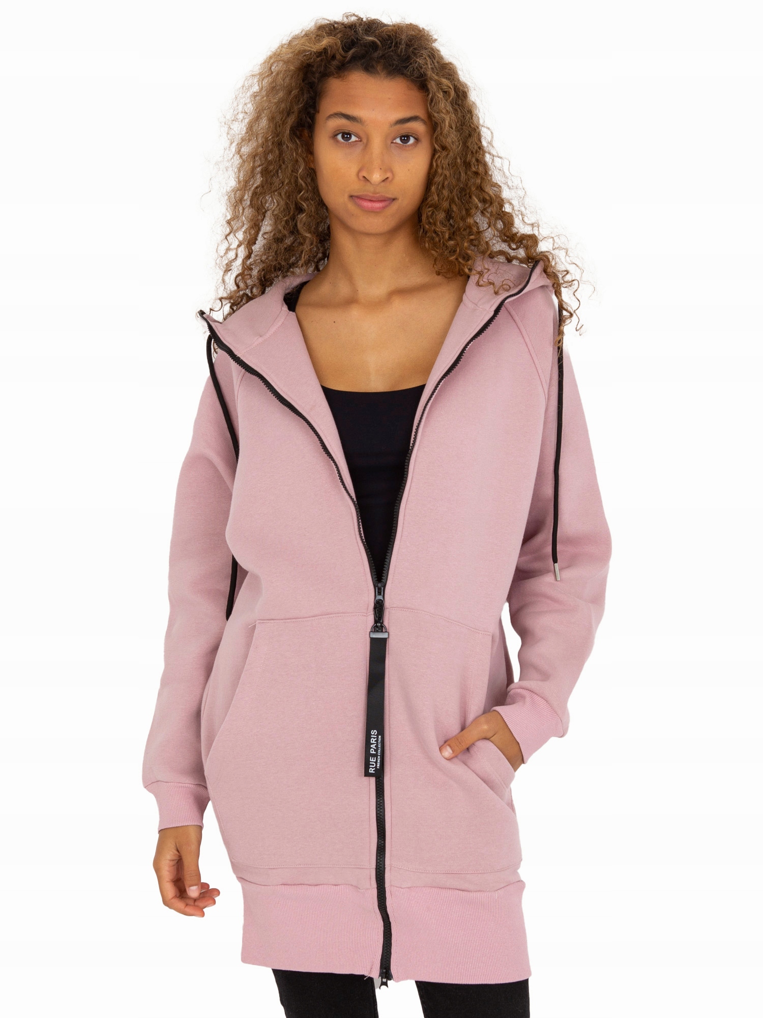 

Bluza Damska Z Kapturem Rozpinana Długa L/XL