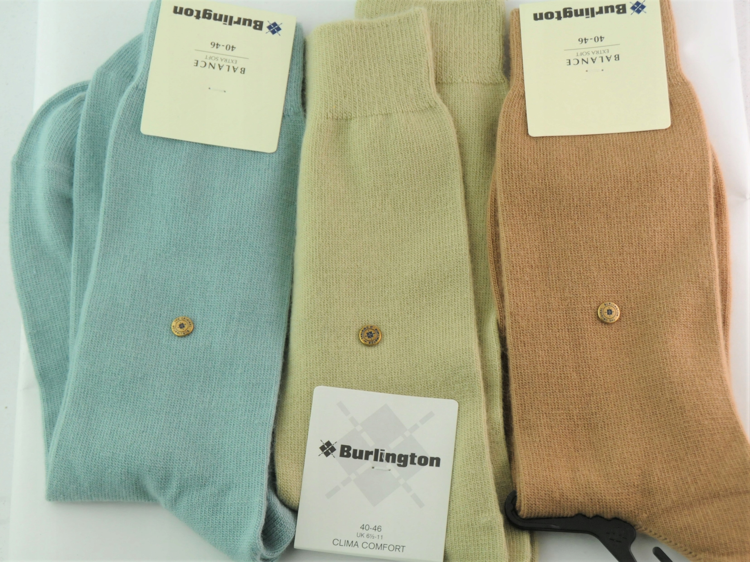 SKARPETY BURLINGTON BALANCE AKRYL PISTA 40-46 -60% Model BURLINGTON FASHION EXTRA SOFT