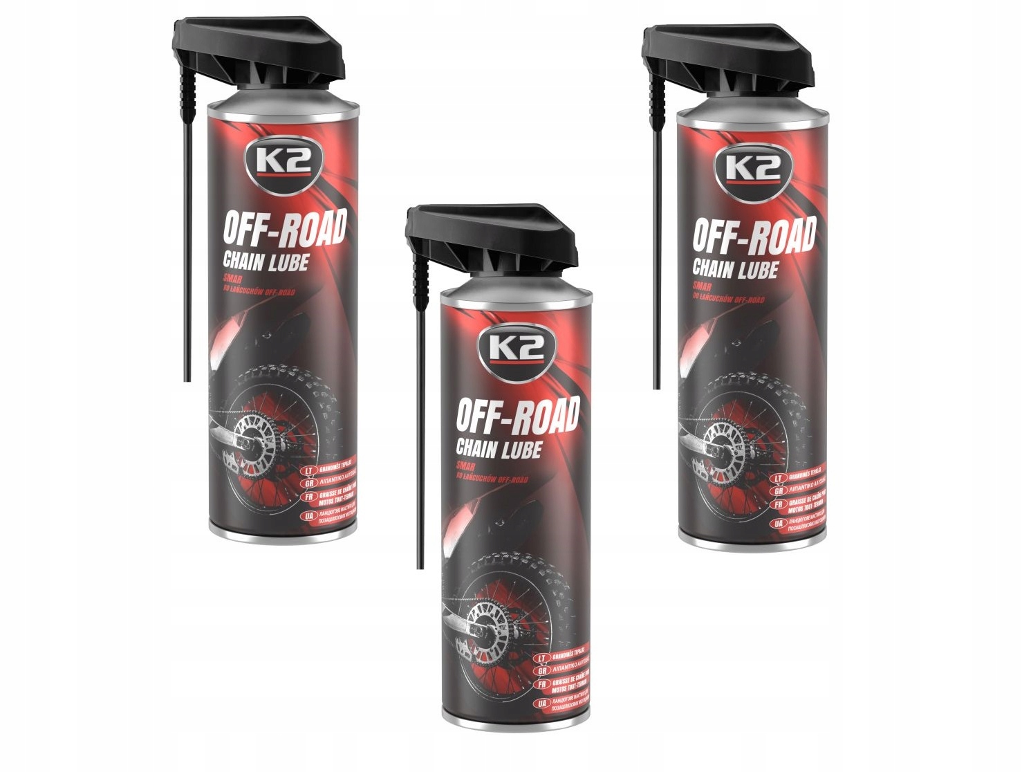 K2 CHAIN LUBE 500 ML SMAR DO ŁAŃCUCHÓW OFF-ROAD