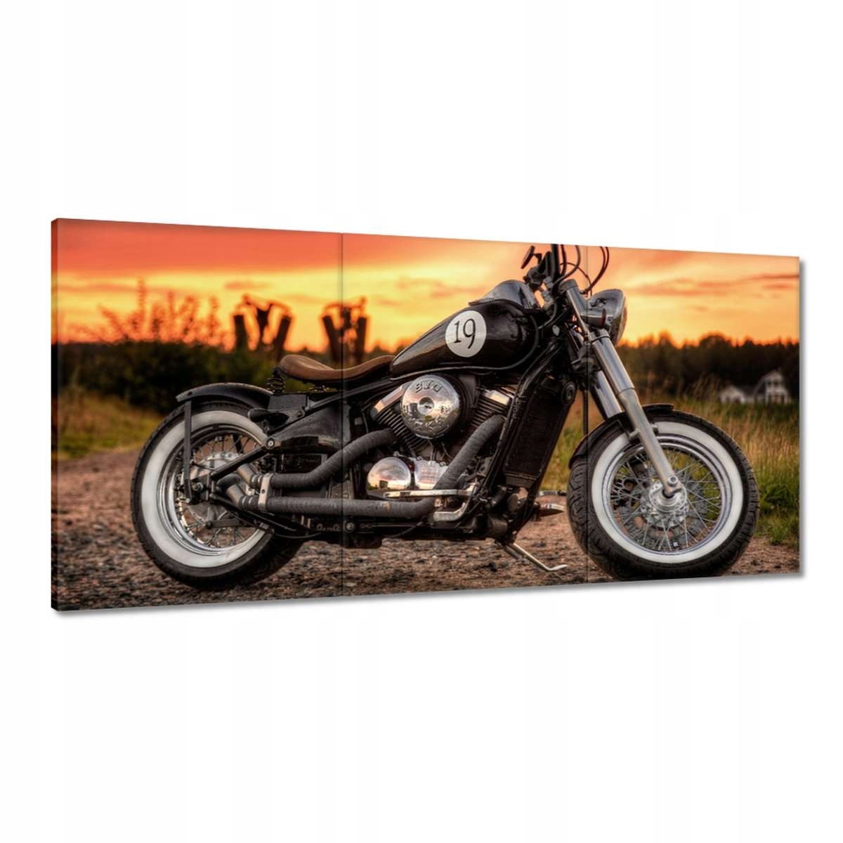 Obrazy 180x90 Motocykel Motor