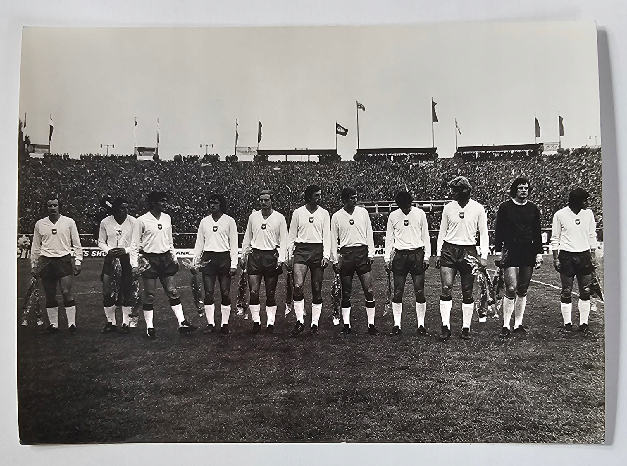 POCZTÓWKA MECZ POLSKA - ANGLIA - STADION ŚLĄSKI 6.VI.1973