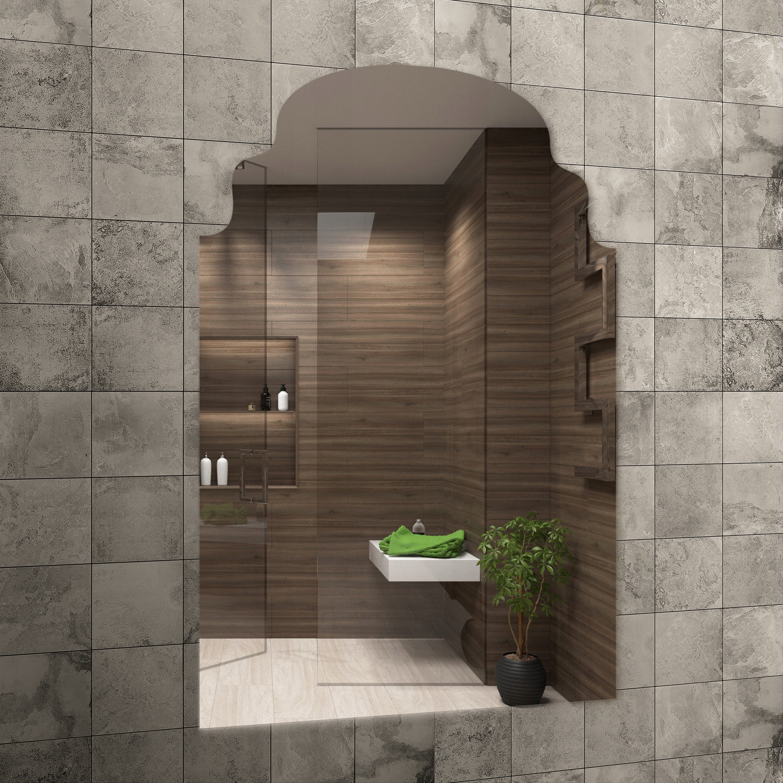 Lustro łazienkowe 60x80 Paris EAN (GTIN) 5907459662917