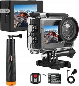 Svbony SvGo2 Sportovní kamera 4K/30FPS 20MP, Voděodolnost do 30M s pouzdrem