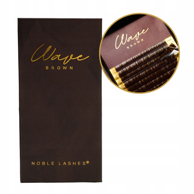 Řasy Wave Brown Brown Řasy Wave Brown Brown L 0,07 8