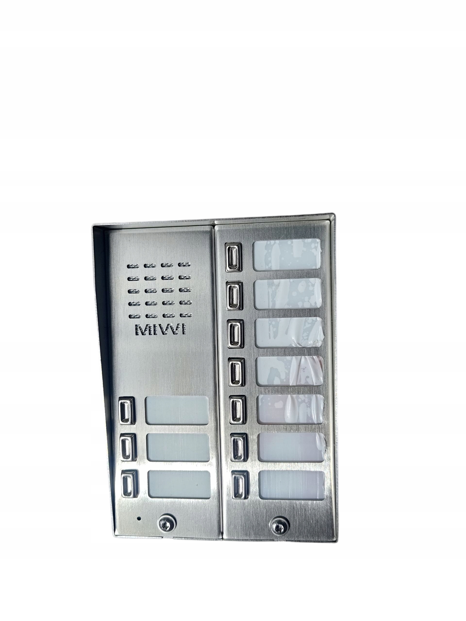 Panel domofonowy domofon Miwi Urmet 5025/10D 10-przyciskowy 10 przycisków