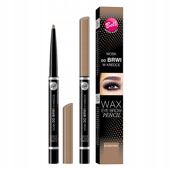 Bell Wax Eyebrow Pencil 01 wosk do brwi w kredce