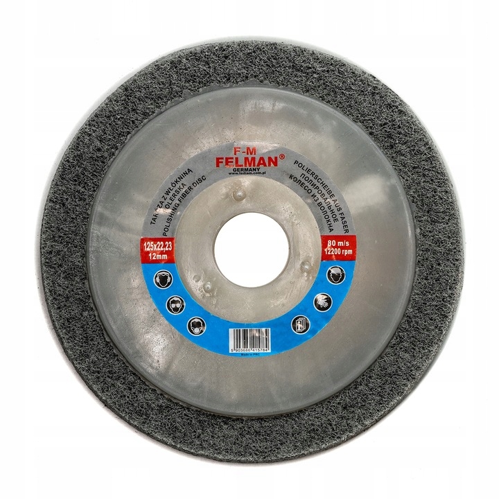 

Włóknina Tarcza Polerska 125x22,23x12 mm Felman