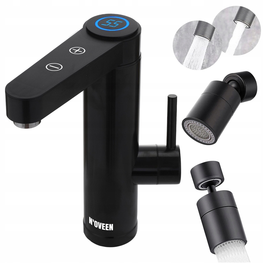 Prietokový Ohrievač Vody Na dosku N'oveen IWH965 Perlátor Zadarmo