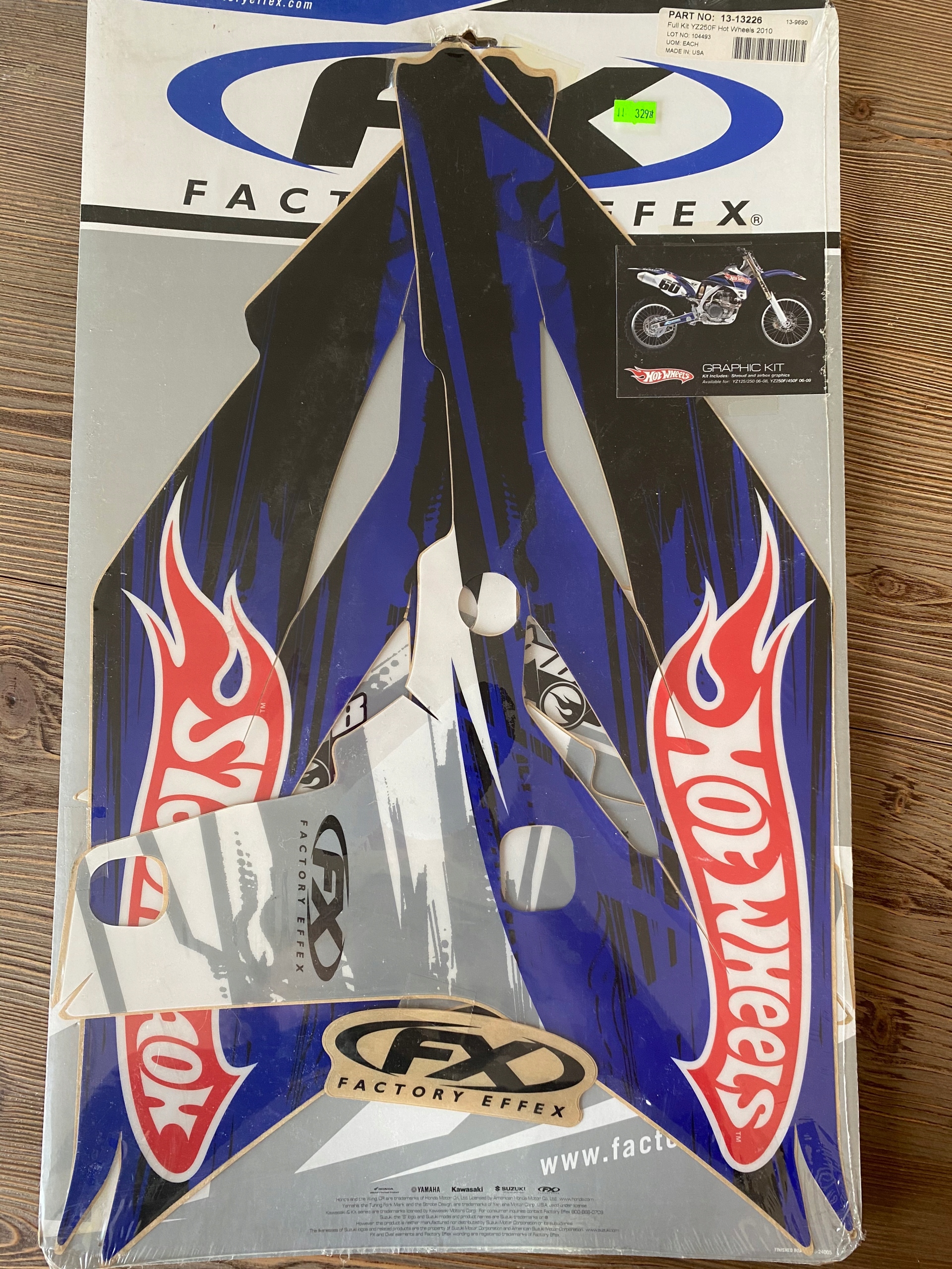 Factory Effex okleina Yamaha YXF 250 2010