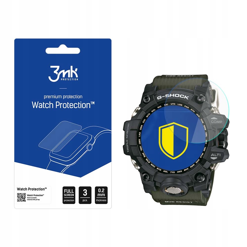 

Foli ochronna na Casio G-shock Mudmaster 3mk Watch
