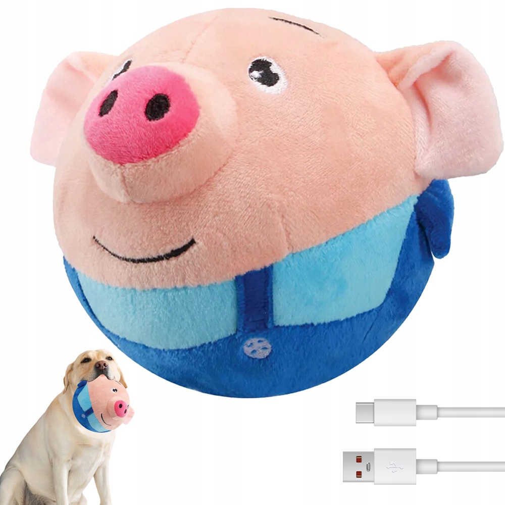 Levně Interaktivní Hračka Pro Psy Elektrická Kočka Odrážející Se Míčky