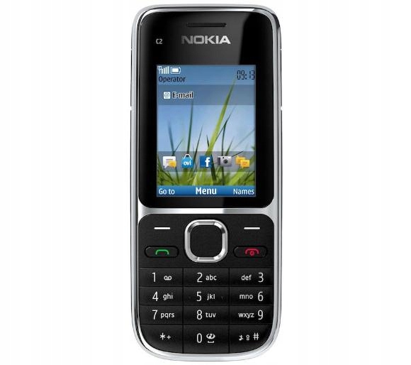 Mobilný telefón Nokia C2-01 64 Mb 64 Mb 3G čierny Cz/sk/hu